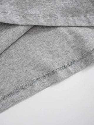 Leville sturdy cotton cropped short-sleeve tee