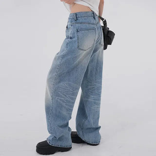 Baron Catwash Light Blue Wide Denim