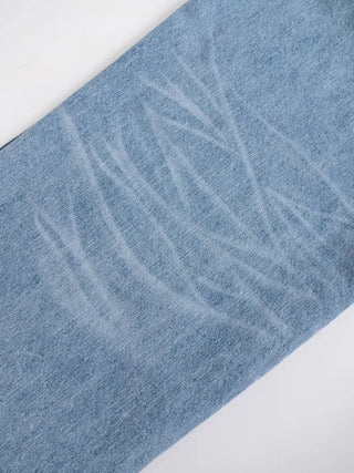 Baron Catwash Light Blue Wide Denim