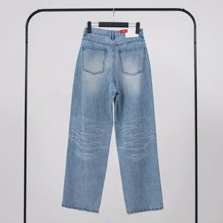 Baron Catwash Light Blue Wide Denim