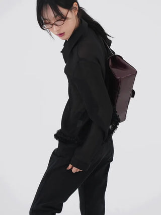Dana Under Flower Slim Blouse