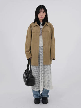 Seine Suede Half Jacket