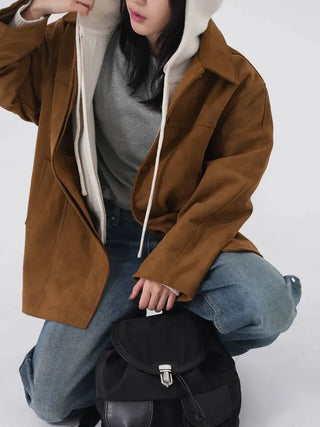 Seine Suede Half Jacket
