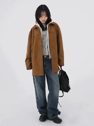 Seine Suede Half Jacket
