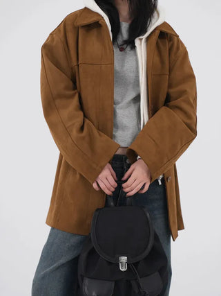 Seine Suede Half Jacket