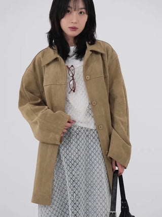 Seine Suede Half Jacket