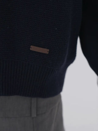 Flover Thick Knit Zip-up