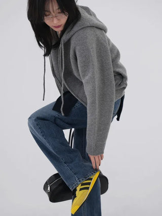 Flover Thick Knit Zip-up