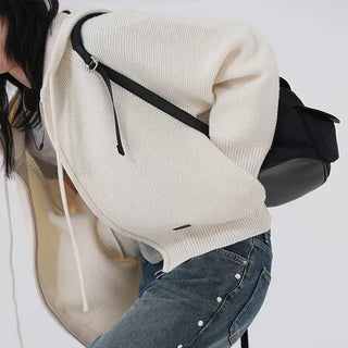 Flover Thick Knit Zip-up