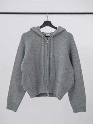 Flover Thick Knit Zip-up