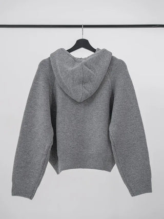 Flover Thick Knit Zip-up