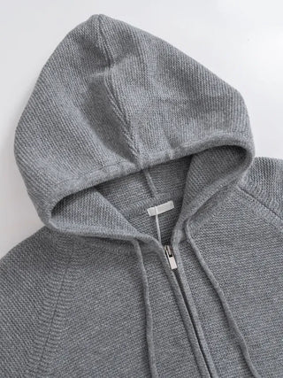 Flover Thick Knit Zip-up
