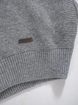 Flover Thick Knit Zip-up