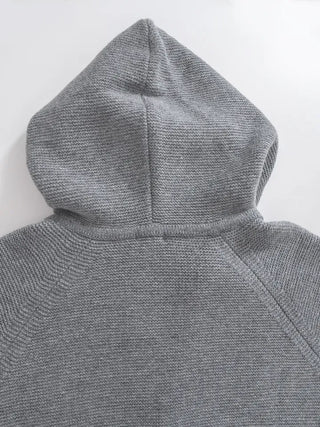 Flover Thick Knit Zip-up