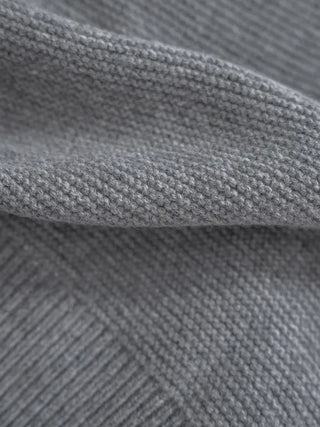 Flover Thick Knit Zip-up