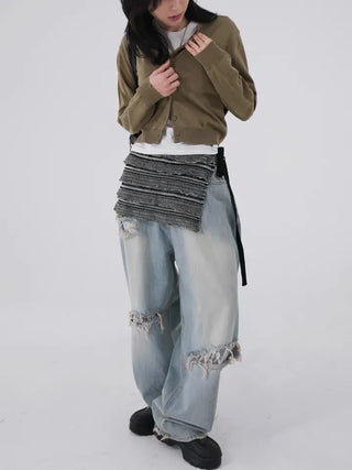 Roman Round Knit Cardigan