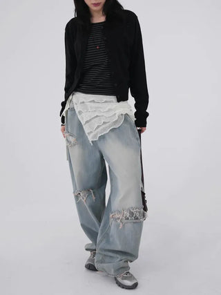 Roman Round Knit Cardigan