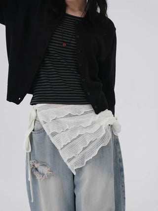 Roman Round Knit Cardigan