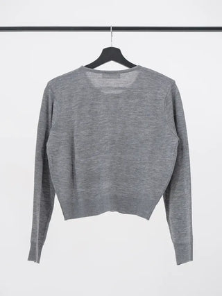 Roman Round Knit Cardigan