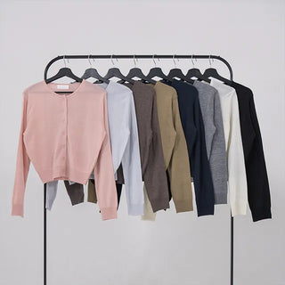 Roman Round Knit Cardigan