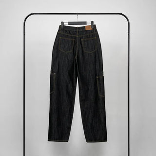 Apieu Carpenter Pocket Denim Pants