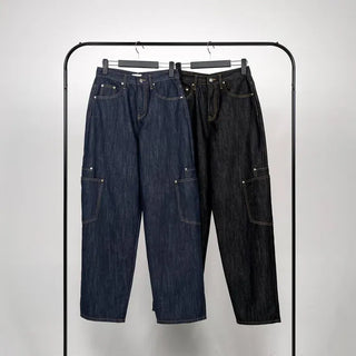 Apieu Carpenter Pocket Denim Pants