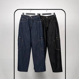 Apieu Carpenter Pocket Denim Pants
