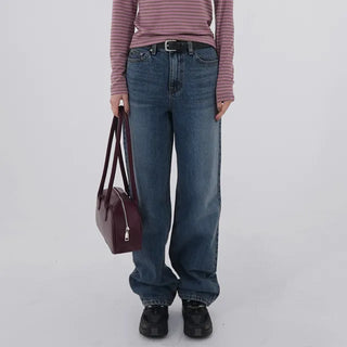 Tsya Straight Medium Blue Denim