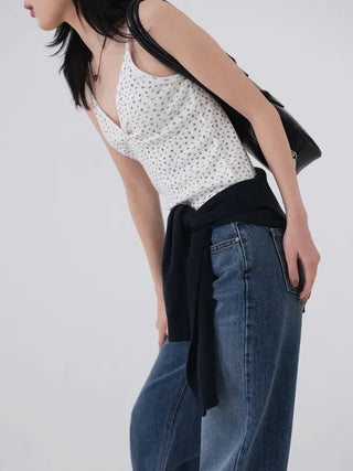 Tsya Straight Medium Blue Denim