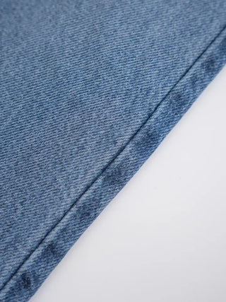 Tsya Straight Medium Blue Denim