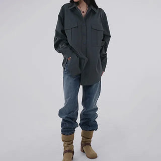 Tsya Straight Medium Blue Denim