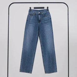Tsya Straight Medium Blue Denim