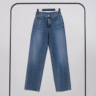 Tsya Straight Medium Blue Denim