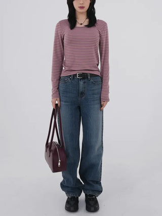 Tsya Straight Medium Blue Denim