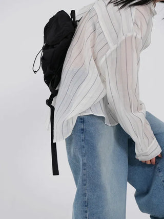 Joy Two-Way Nylon Mini Backpack