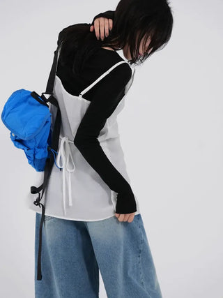 Joy Two-Way Nylon Mini Backpack