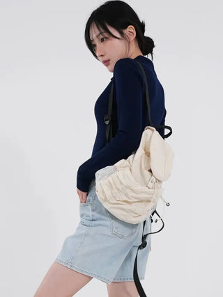 Joy Two-Way Nylon Mini Backpack
