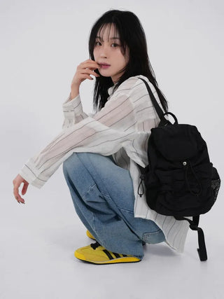 Joy Two-Way Nylon Mini Backpack