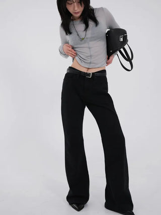 Tigger Cotton Basic Bootcut Pants