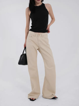 Tigger Cotton Basic Bootcut Pants
