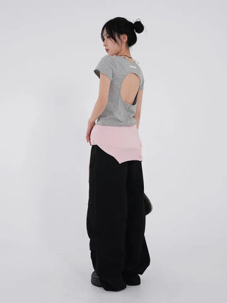 Ivy Circle Backless Modal Slim Tee