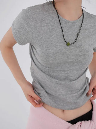 Ivy Circle Backless Modal Slim Tee