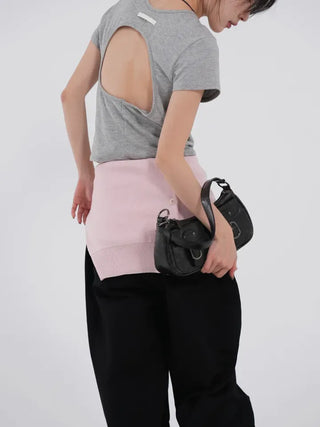 Ivy Circle Backless Modal Slim Tee