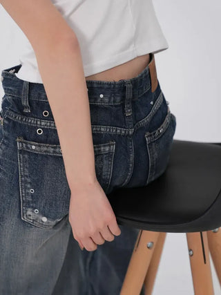 Noah Keyring Wide Bootcut Denim