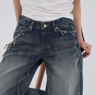 Noah Keyring Wide Bootcut Denim