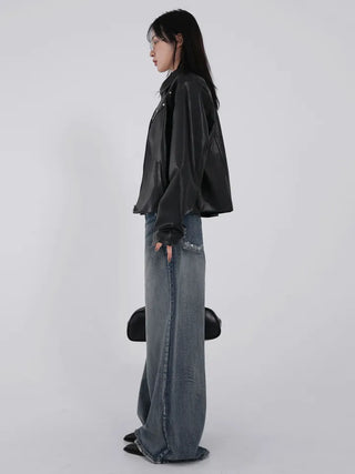 Noah Keyring Wide Bootcut Denim