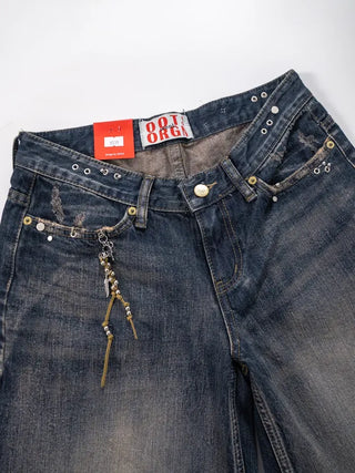 Noah Keyring Wide Bootcut Denim