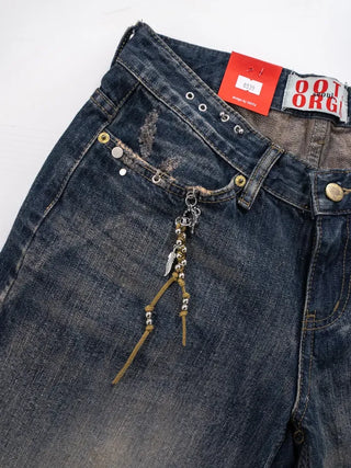 Noah Keyring Wide Bootcut Denim