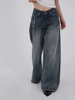 Noah Keyring Wide Bootcut Denim