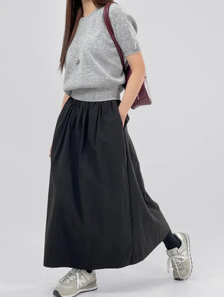 Reina Round Neck Short Sleeve Knit